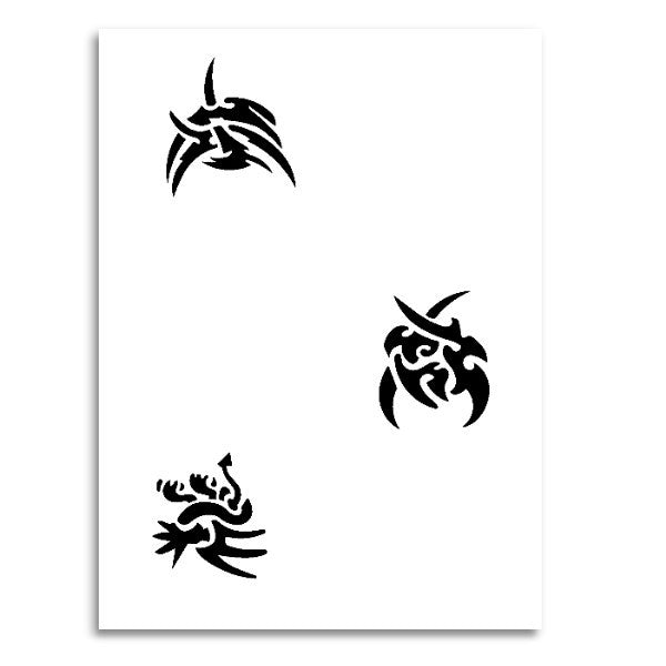 Schablonen Set Motiv Mystik