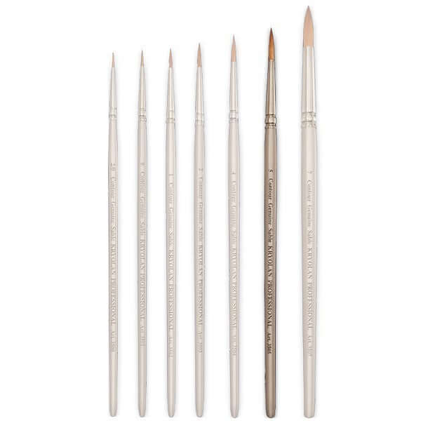 Schminkpinsel rund pure sable Größe 5