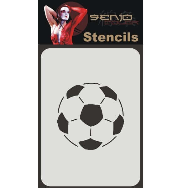 Airbrush Schablone A4 - Fußball