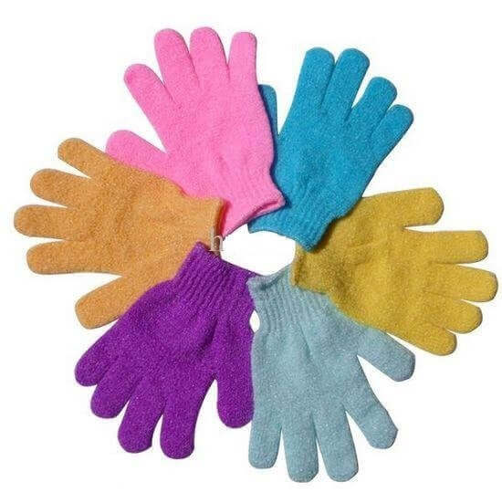 Washing and peeling glove