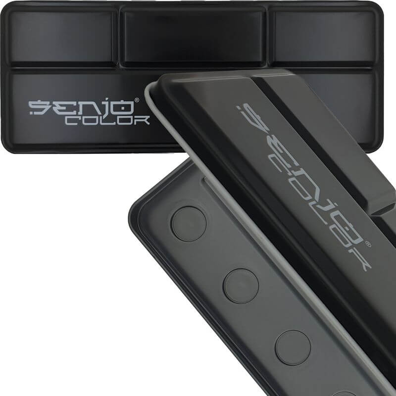 12 colors empty palette Senjo Color metal