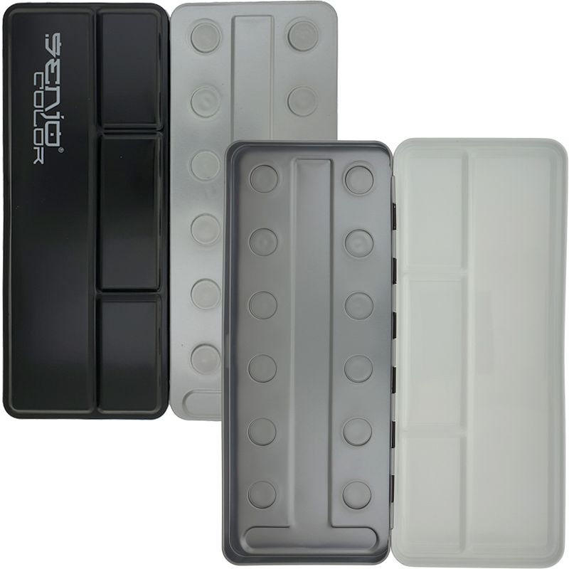 12 colors empty palette Senjo Color metal