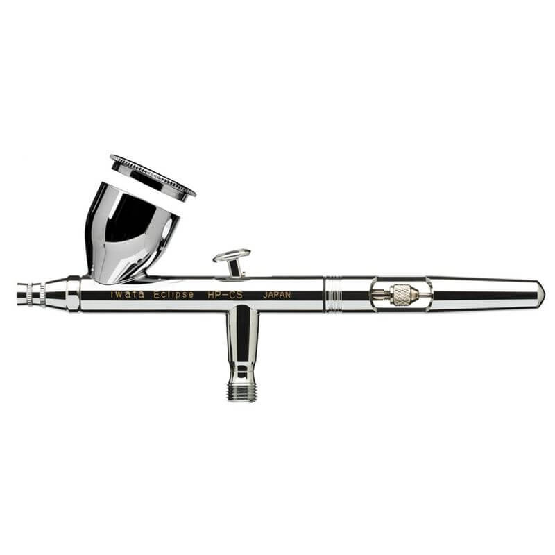 Airbrush in side view