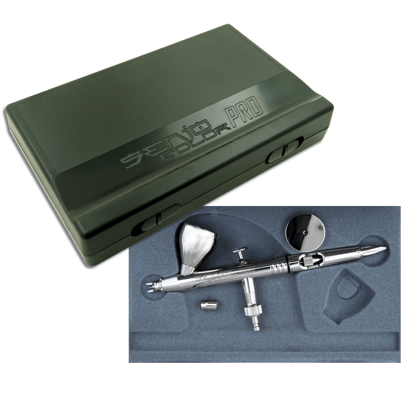 Airbrush Senjo-Color PRO Düse 0,4mm 5ml Farbbecher