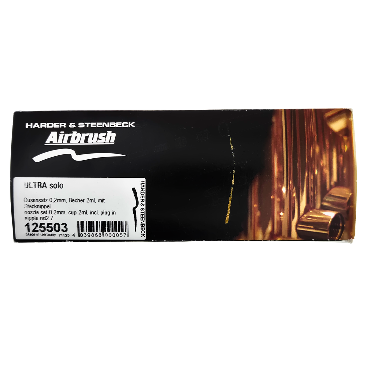 Airbrush Ultra Solo Fließbecher 0,2mm B-Ware