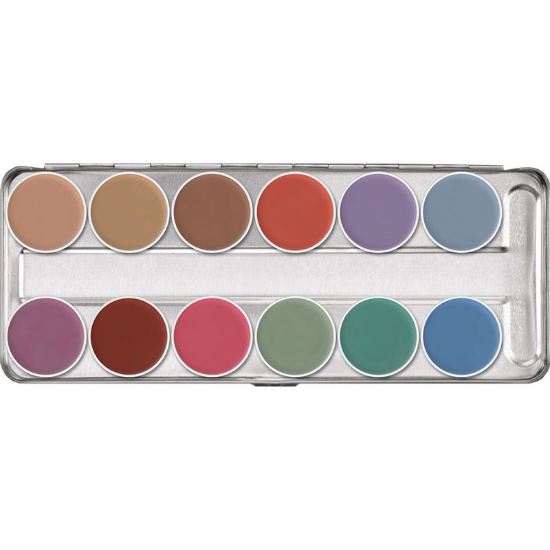 Aquacolor Profi Palette 12 Farben P - P
