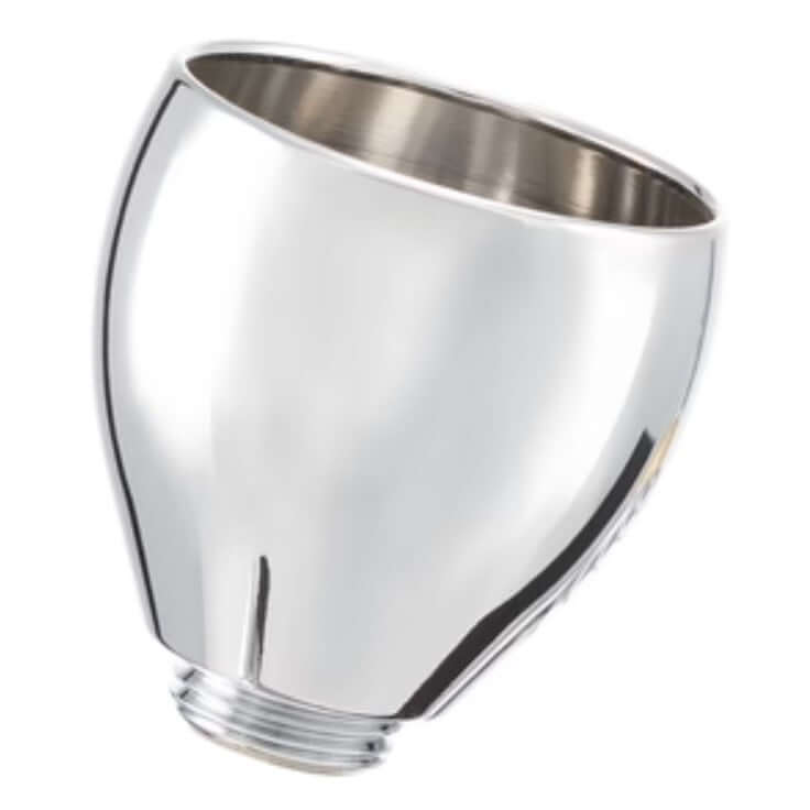Becher 5ml aus Metall verchromt für Airbrush Evolution