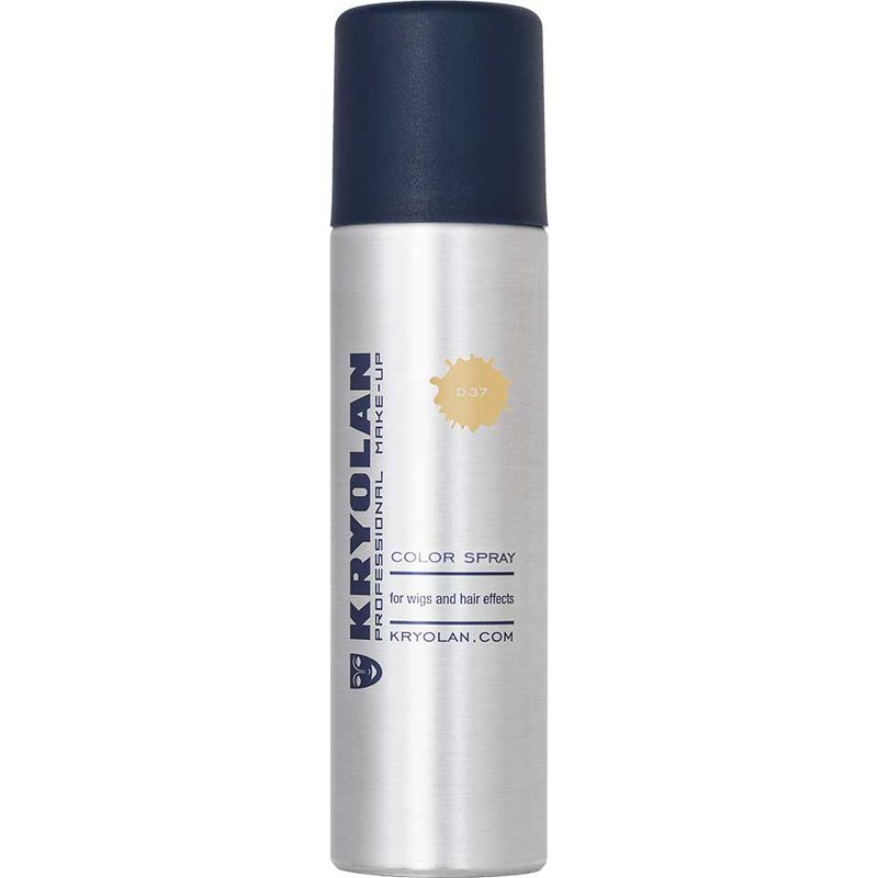 Color hair spray Kryolan - loamy yellow