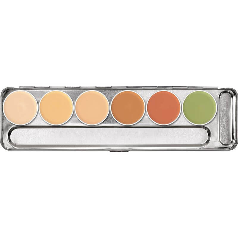 Dermacolor Camouflage Make Up Palette 6 Farben - Paris Berlin
