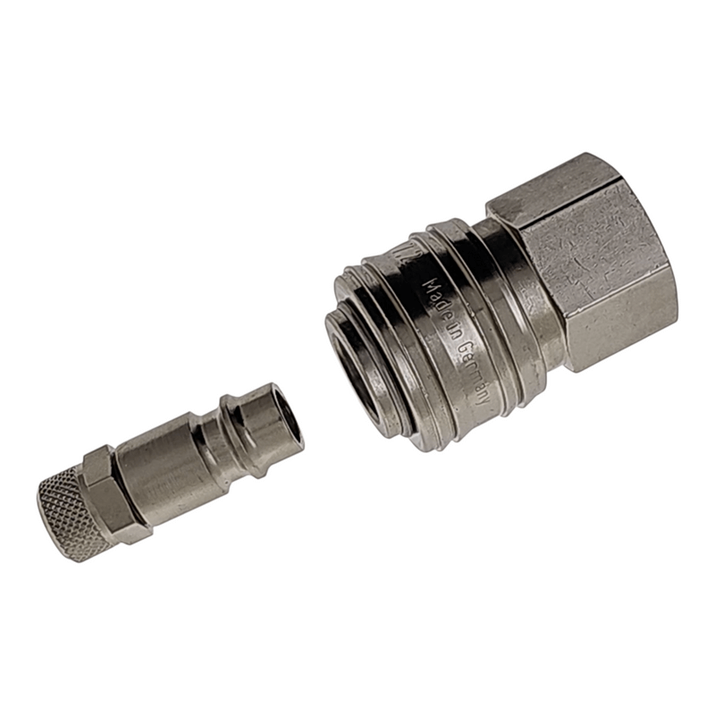 Druckluft Schnellkupplung 7,2mm mit 1/4 IG