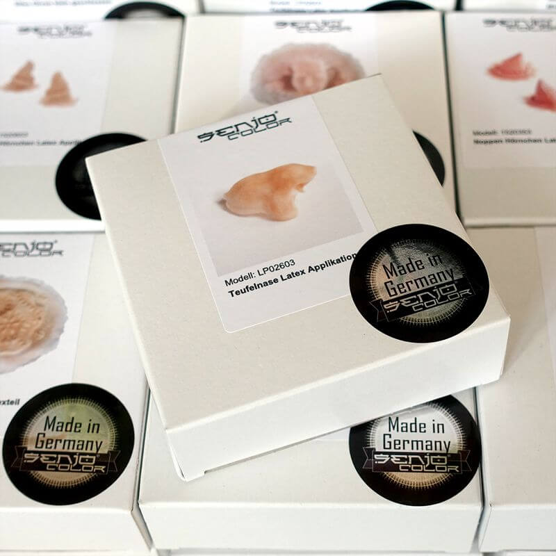 Faun face latex applique to stick on