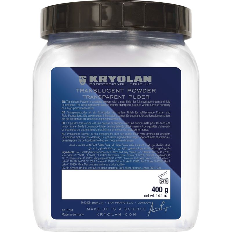 Transparent-Puder 400g