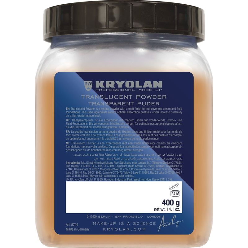 Transparent-Puder 400g TL5