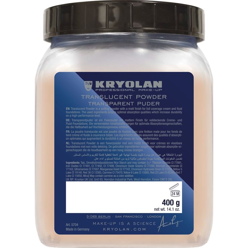 Transparent-Puder 400g TL9