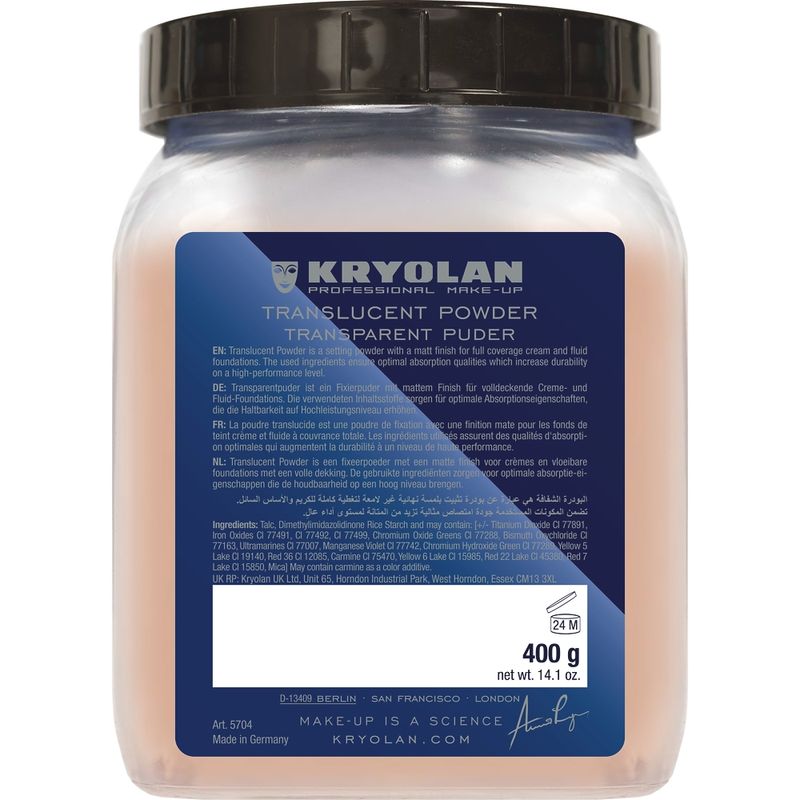 Transparent-Puder 400g TL7