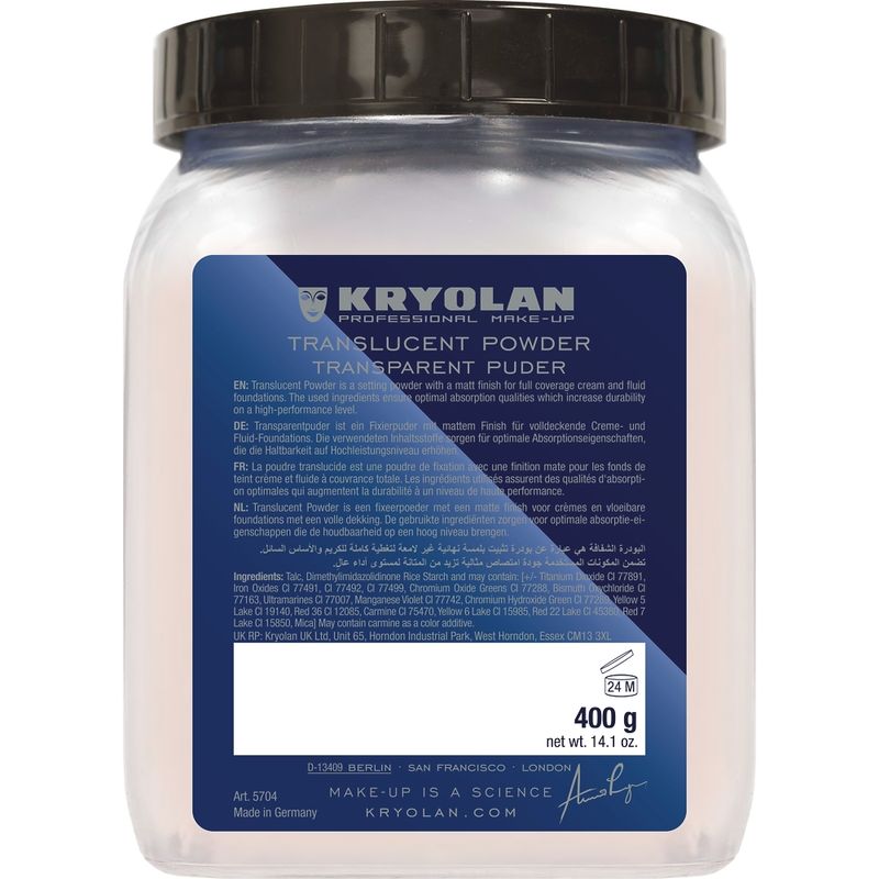 Transparent-Puder 400g TL6