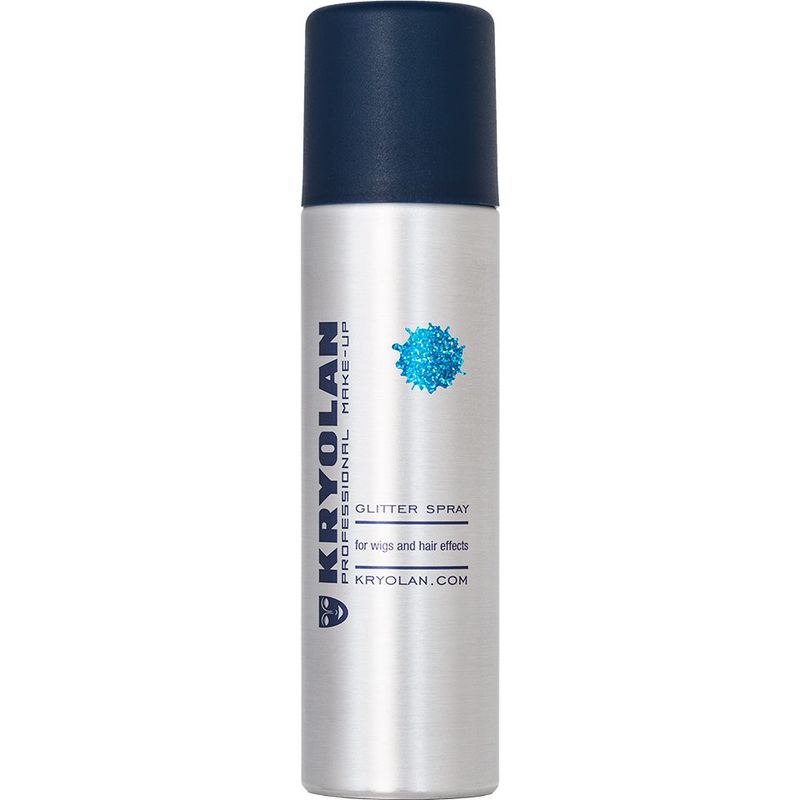 Glitter spray 150ml Kryolan - Blue
