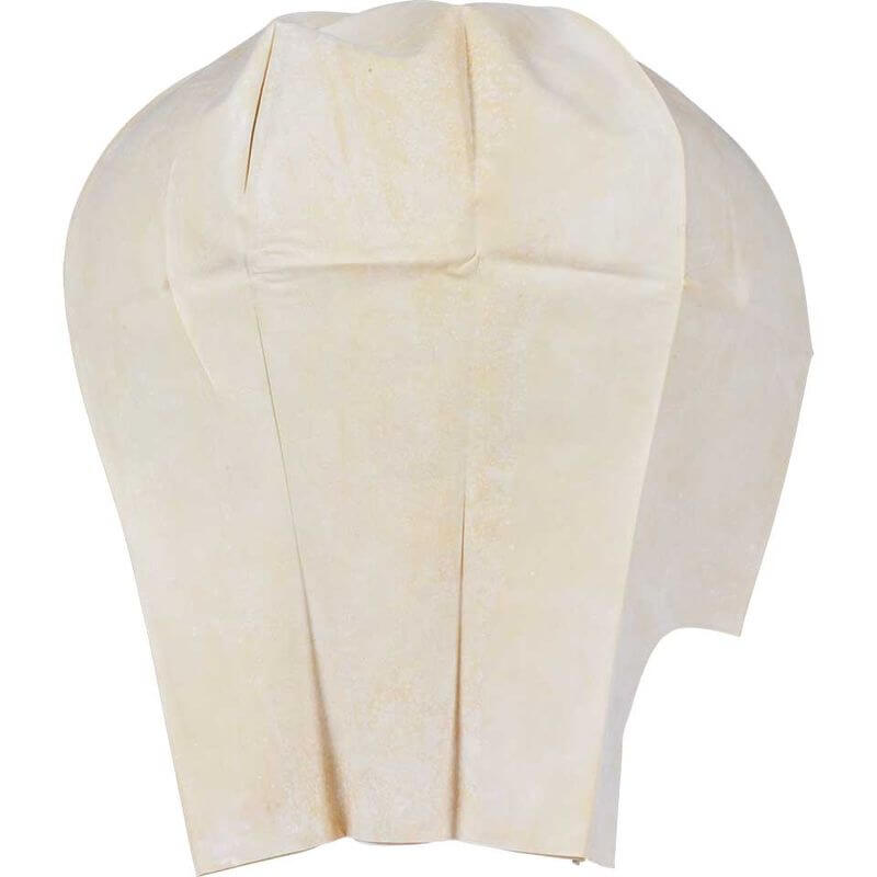 Rubber bald head dyed