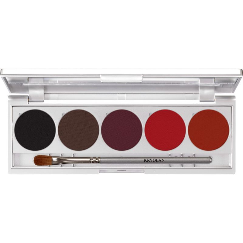 Kryolan Eye Shades 5er Palette - Jeddah