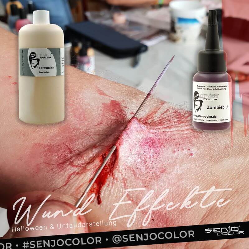 Latexmilch hautfarben, hell 100ml Senjo Color