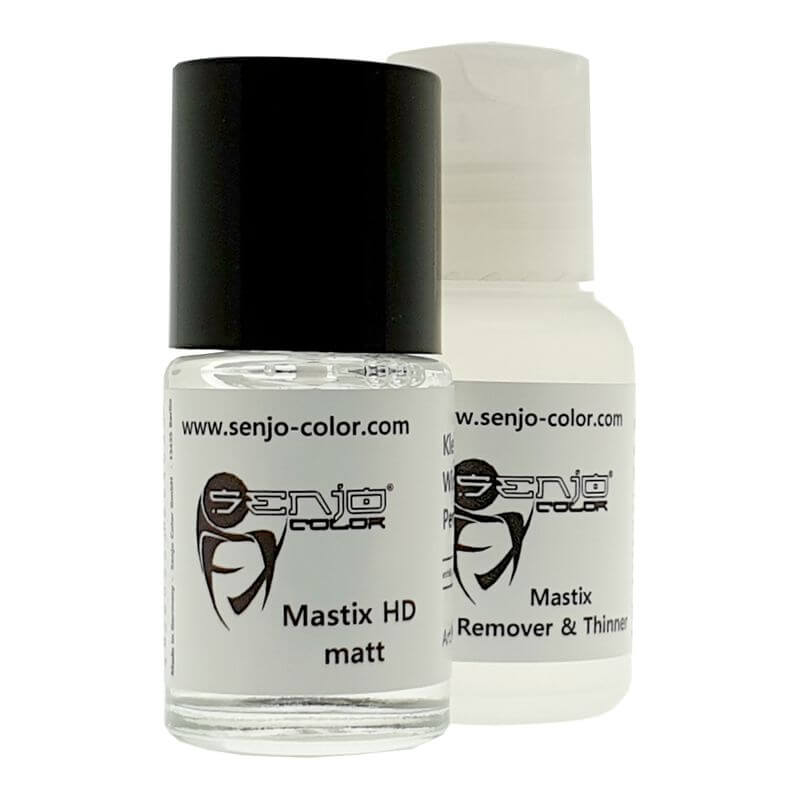 Mastix Set Mastix HD Hautkleber matt und Entferner von Senjo Color