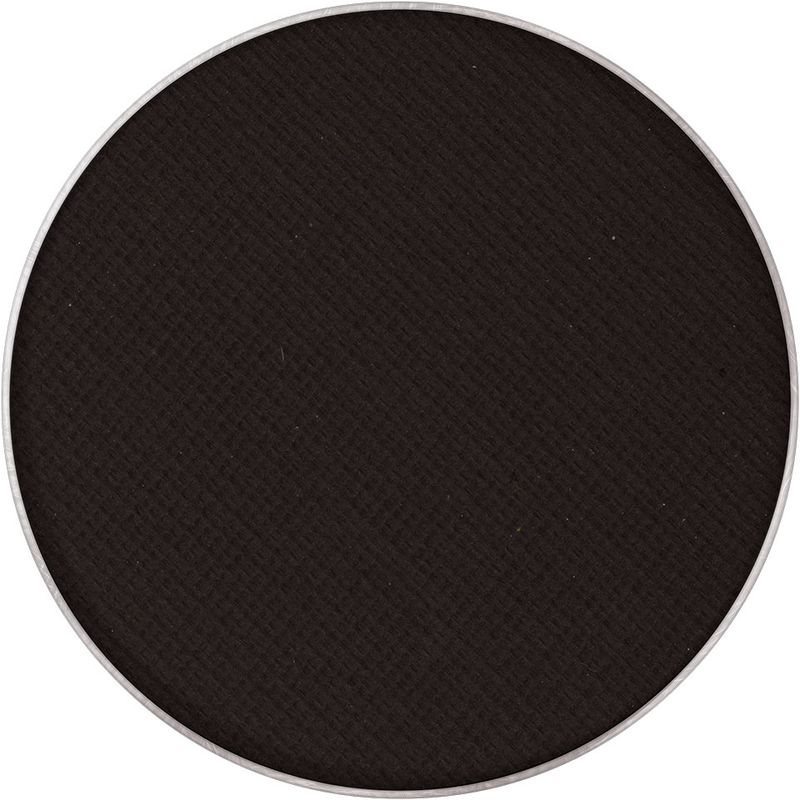 Palettennachfüllung Eye Shadow Compact Palette Matt Kryolan - black