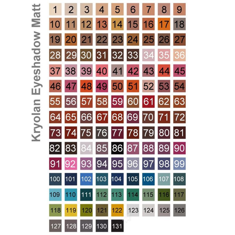 Eye Shadow Compact Farb-Palette 2