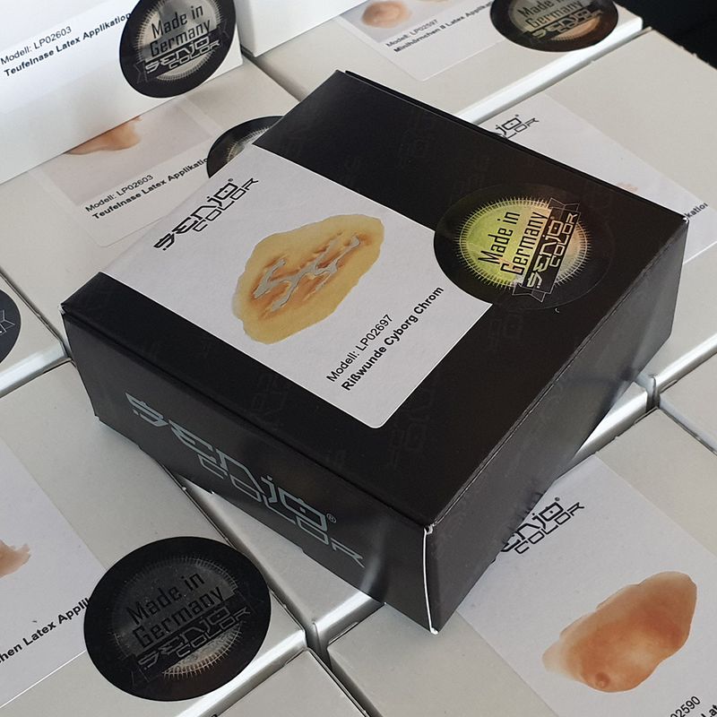 Latex parts Senjo Color packaging