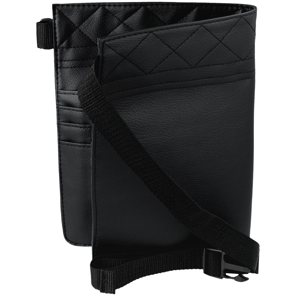 Practical brush bag with belt