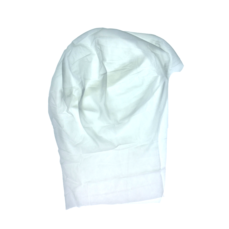 Professional plastic bald head transparent S, M