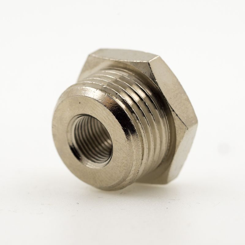 Reducing nipple 1/8 IT to 1/2 ET