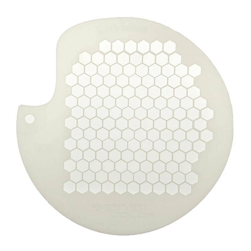 Stencil honeycomb structure 5mm Senjo Color Art Stencil