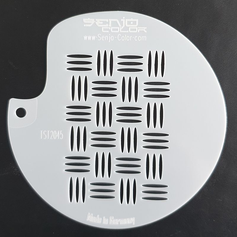 Stencil checker plate Senjo-Color Art