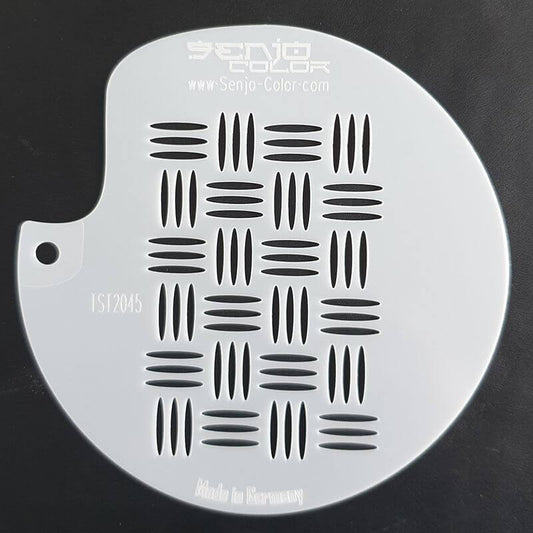 Stencil checker plate Senjo-Color Art