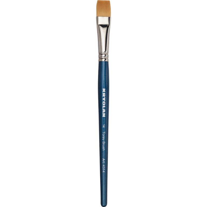 Schminkpinsel Synthetic-Faser breit Größe 14