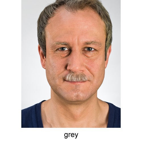 Chaplin mustache No.1 gray