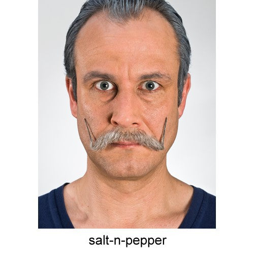 Mustache No.6 gray mottled