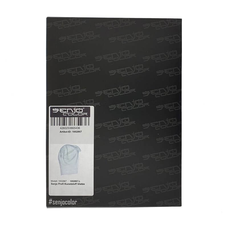 Senjo Profi Kunststoff Glatze transparent L