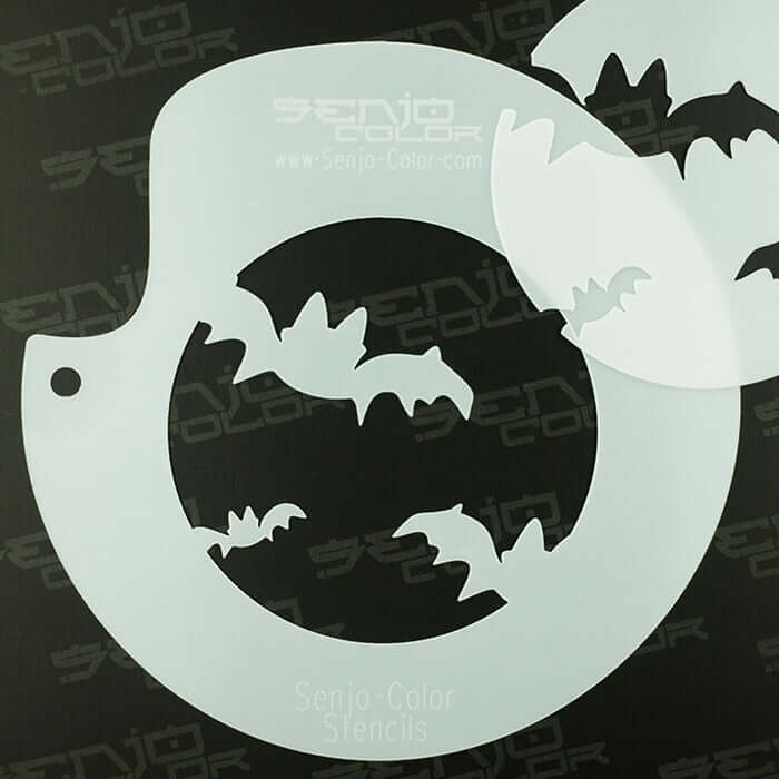 Stencil bat 2 parts Senjo-Color Art Stencil