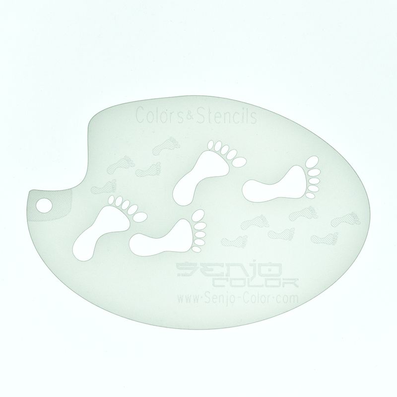 Stencil foot taps Senjo Color Art View 2