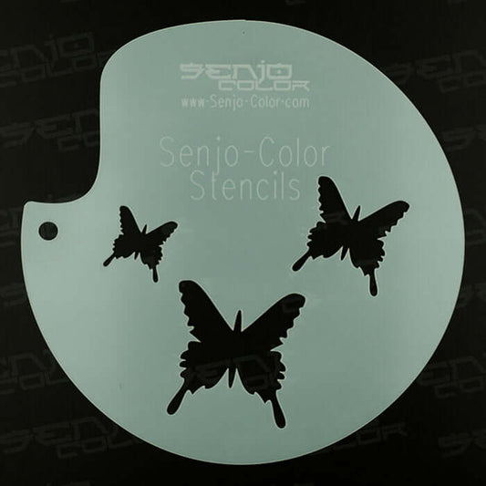Stencil butterflies Senjo Color Art Stencil