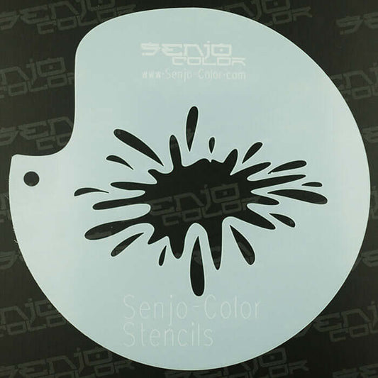 Stencil color blob Senjo Color Art Stencil
