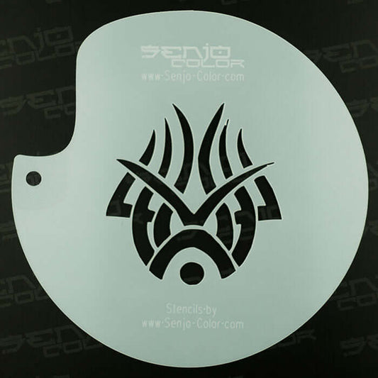 Stencil Tribal Senjo Color Art Stencil
