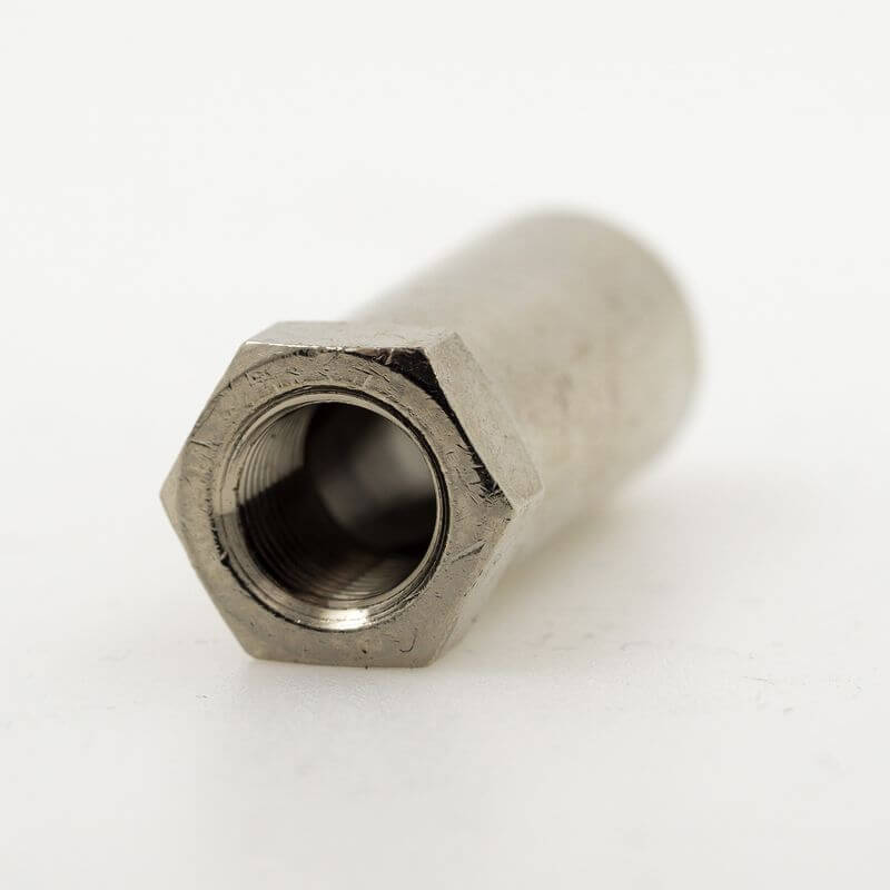 Verlängerungsstück 1/8" IG x 1/8" AG Ansicht Innengewinde