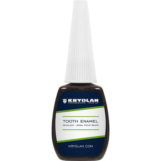 Tooth varnish colored in 12ml brush bottle - Black