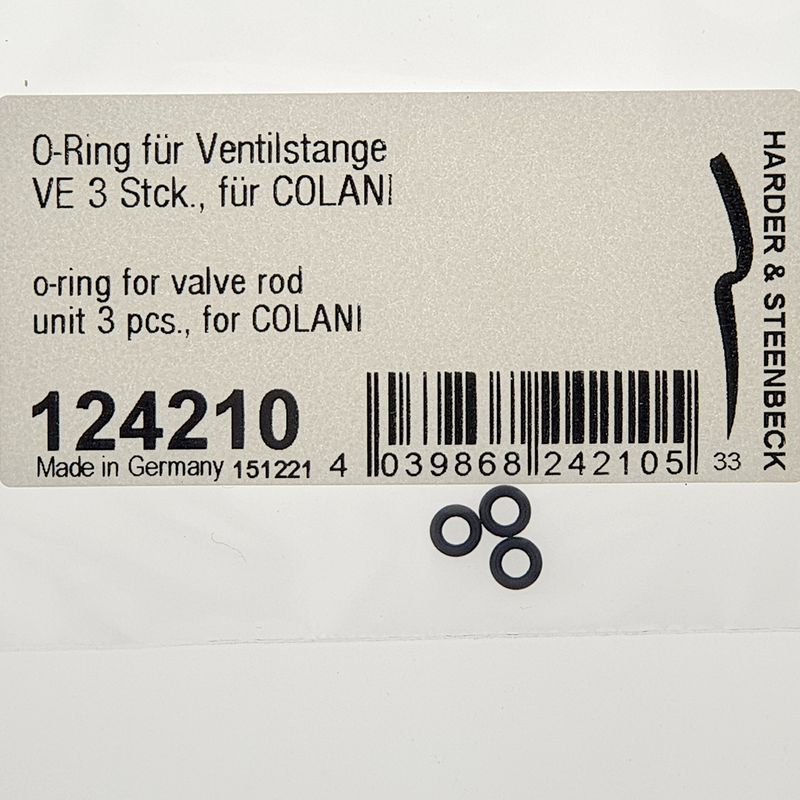 0-Ring Dichtung für Ventilstange Airbrush Colani 3 Stk