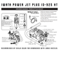 Airbrush Kompressor Iwata Power Jet Plus IS-925 HT Teile Übersicht
