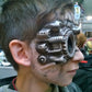 Cyborg Auge 2 Latex Applikation