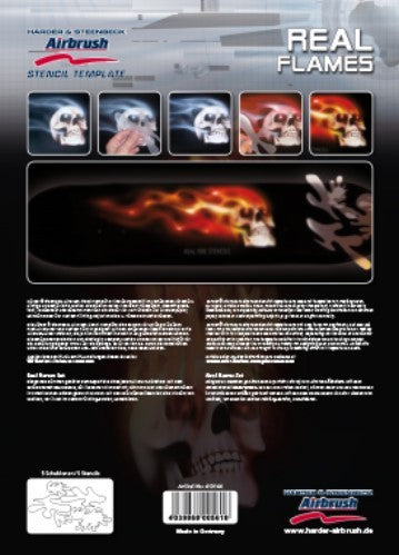 Real Flames Airbrush Schablonen