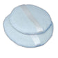 Powder puff 10cm light blue